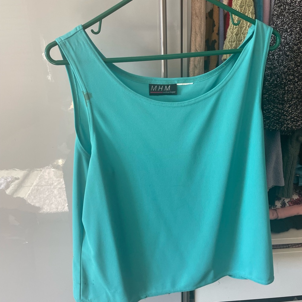 H&M Women's Aqua Tank Top